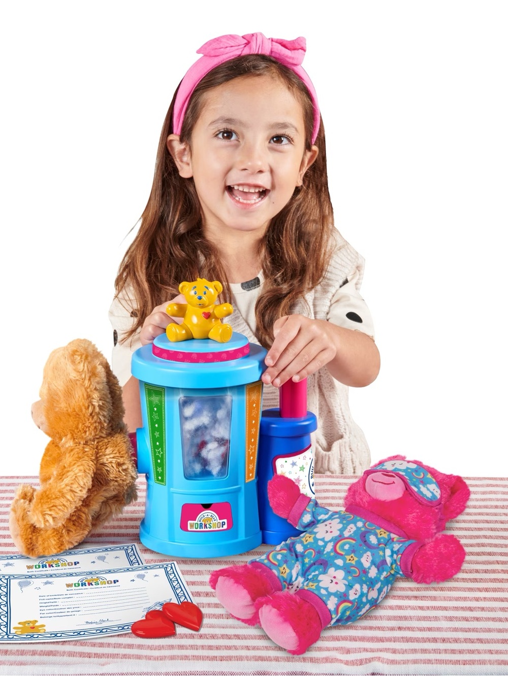 BRAND NEW girl youth build a bear stuffing station workshop toy